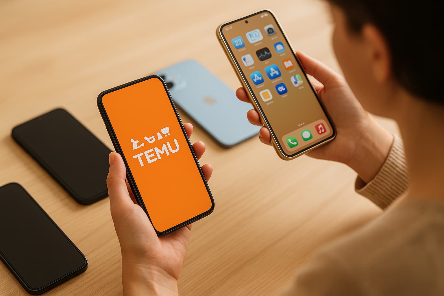 Comprar smartphones en Temu de forma inteligente y segura