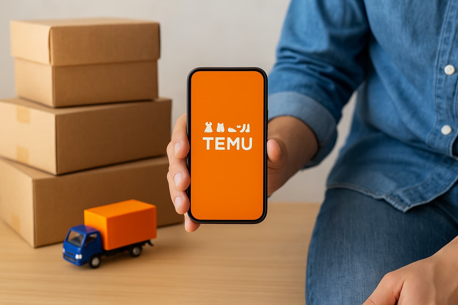 Empresas de envío de Temu y cómo funcionan en la app