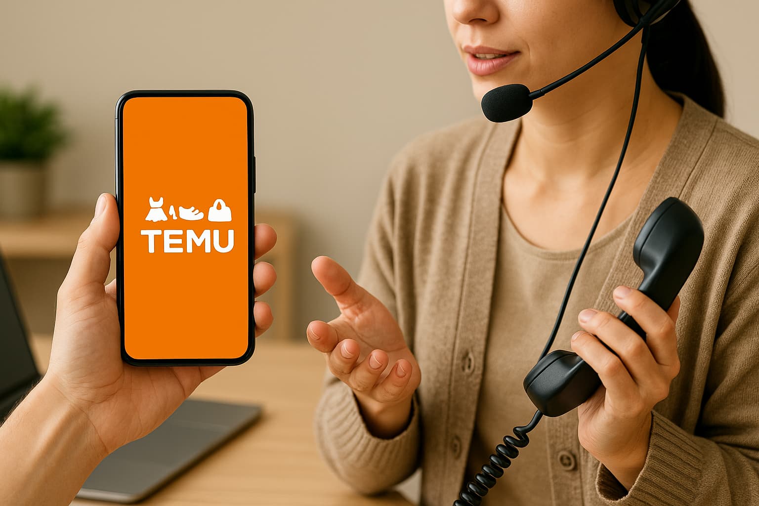 Servicio de atención al cliente de Temu eficaz y confiable