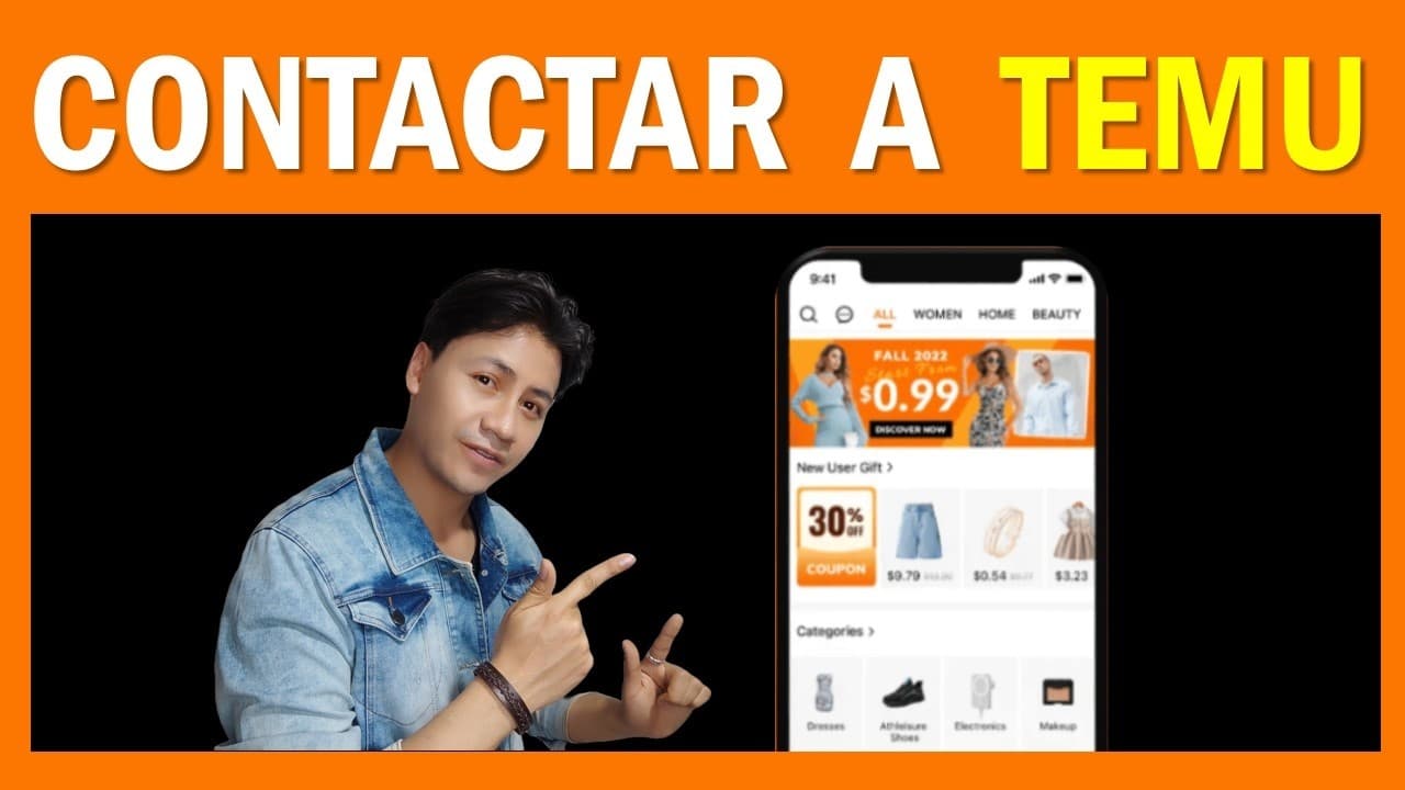 Canales disponibles dentro del servicio de atención al cliente de Temu