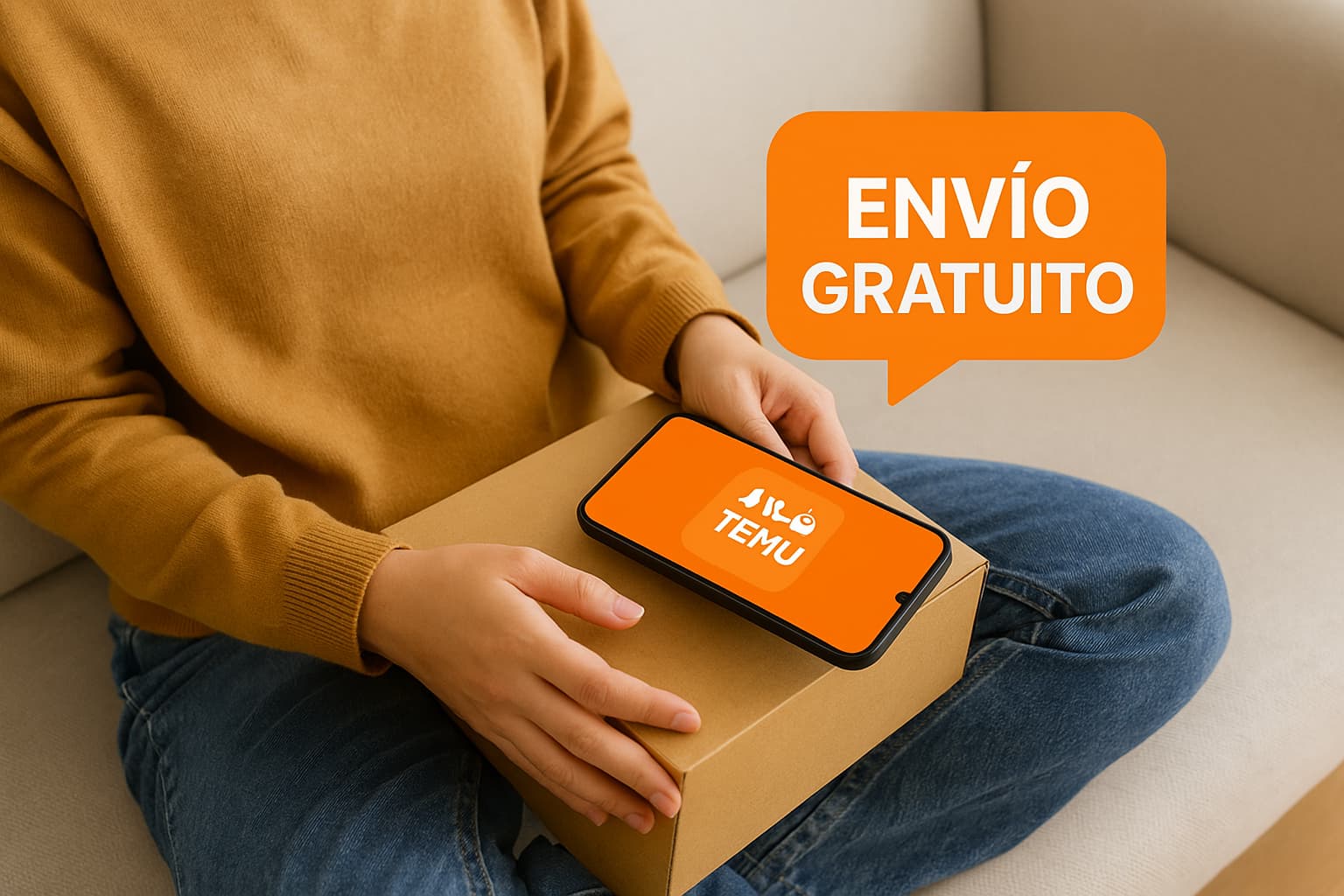 Aprovecha Temu envío gratuito de forma inteligente
