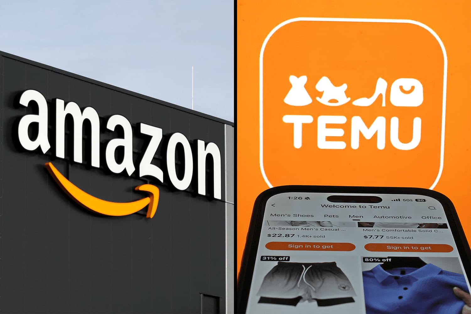 Cómo afecta la experiencia móvil en la elección entre temu vs amazon