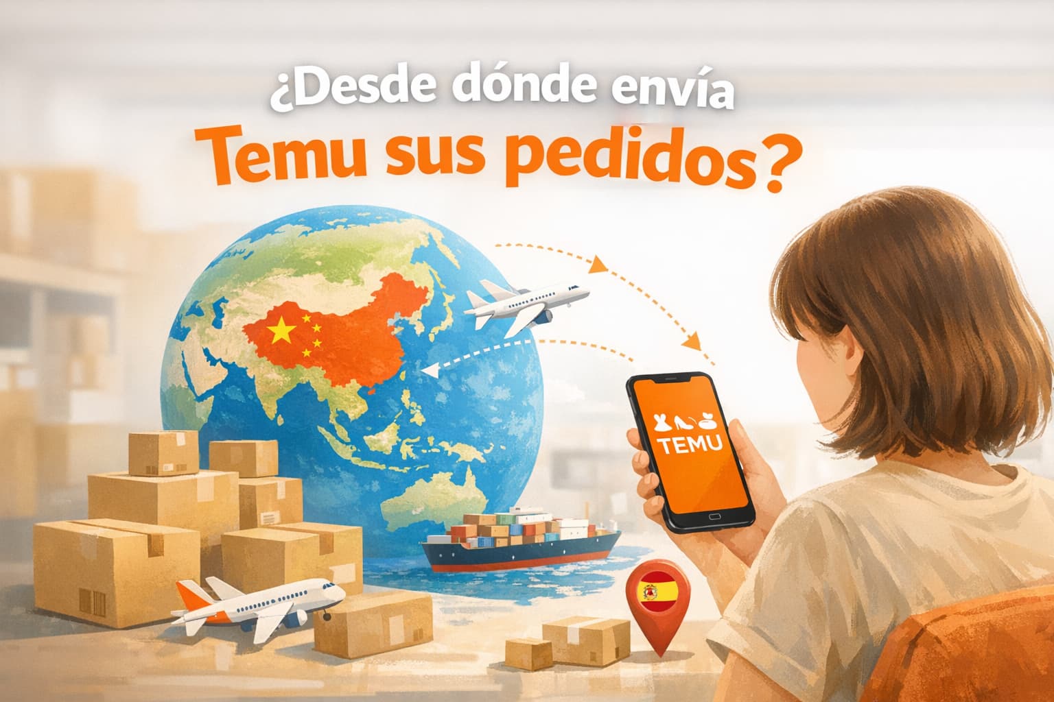 Desde dónde envía Temu sus pedidos y cómo funciona